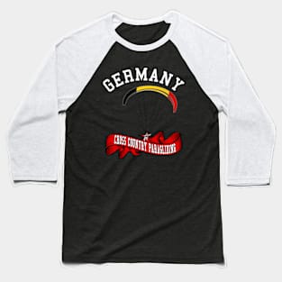 Germany Paragliding | 2 Sided Baseball T-Shirt